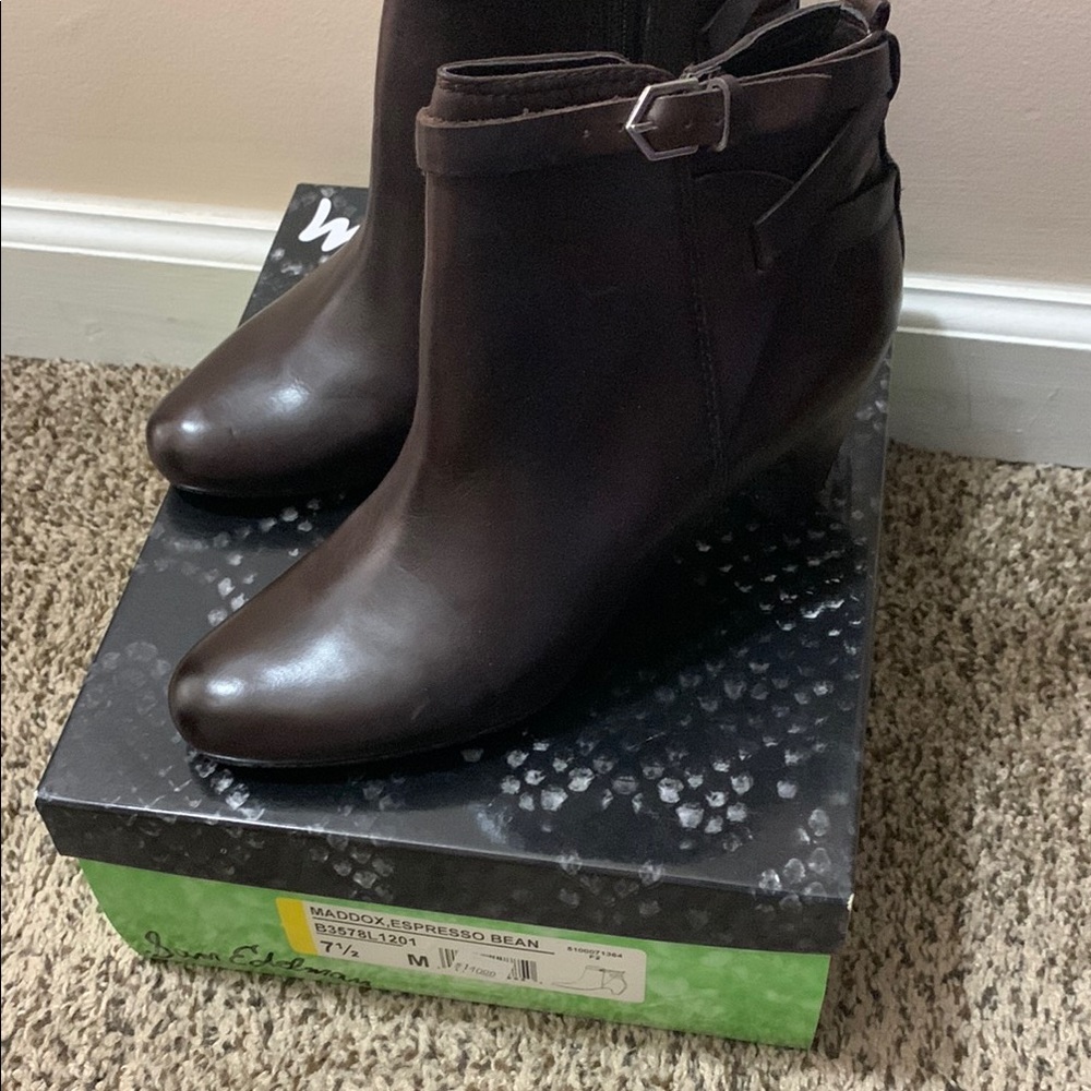 Espresso Bean Ankle Boots